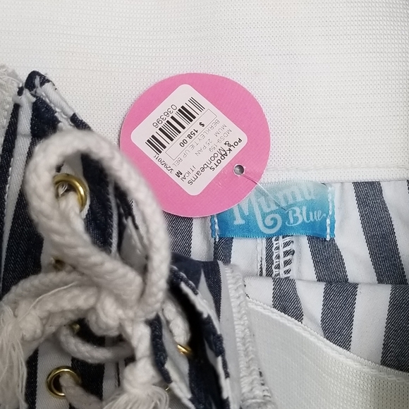 Show Me Your Mumu Berkeley Tie Up Bells Nautical new! - Picture 11 of 13